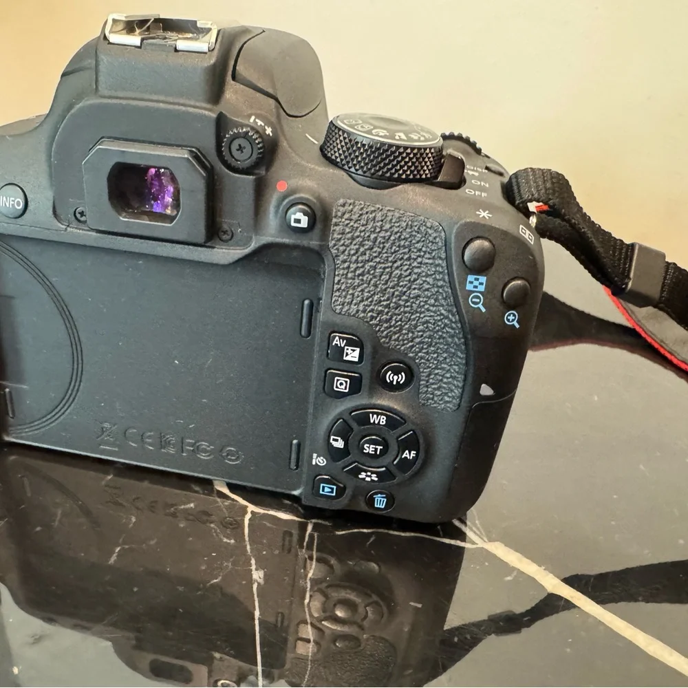 Canon EOS Rebel T7i DSLR Camera + 18–55mm Lens – Excellent Condition